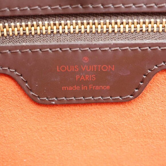 Louis Vuitton Manosque PM Damier Ebene Shoulder Bag Brown - Picture 15 of 16